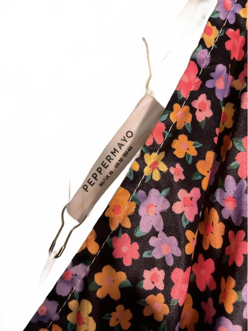 Stunning Peppermayo Floral  Slip Maxi Dress (Recycled Bottles)  NWT Medium - Picture 4 of 15